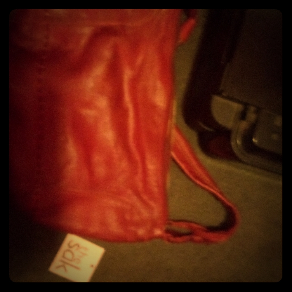 Purse genuine leather